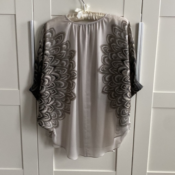 BCBG Maxazria Sheer Blouse Size: XXS - Picture 2 of 6